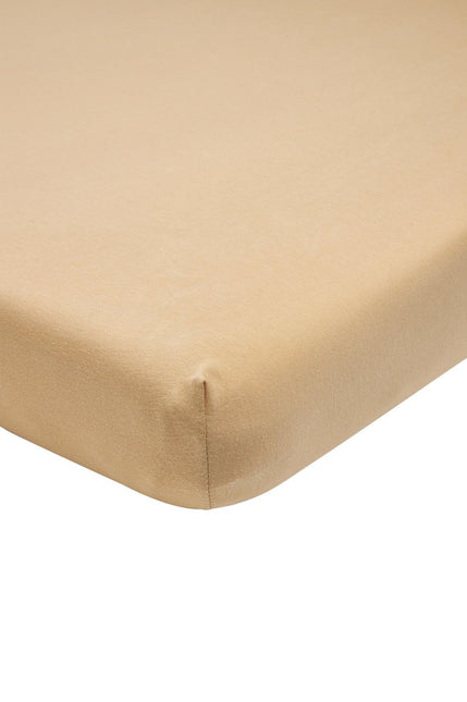 Meyco Hoeslaken Jersy Boxmatras Warm Sand 75x95cm