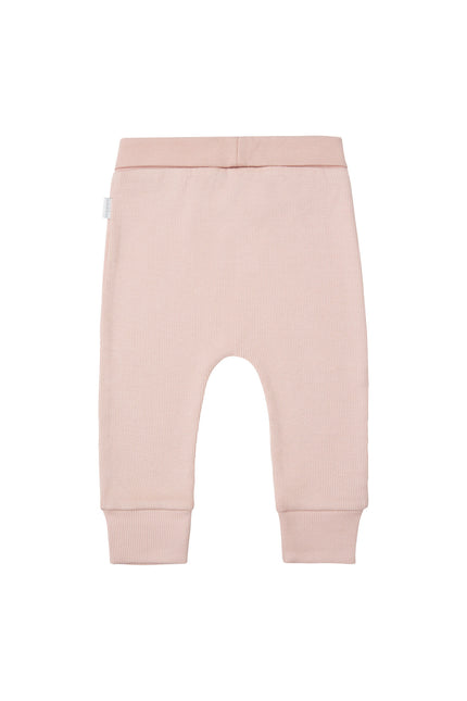 Noppies Baby Broekje Comfort Rib Naura Rose Smoke