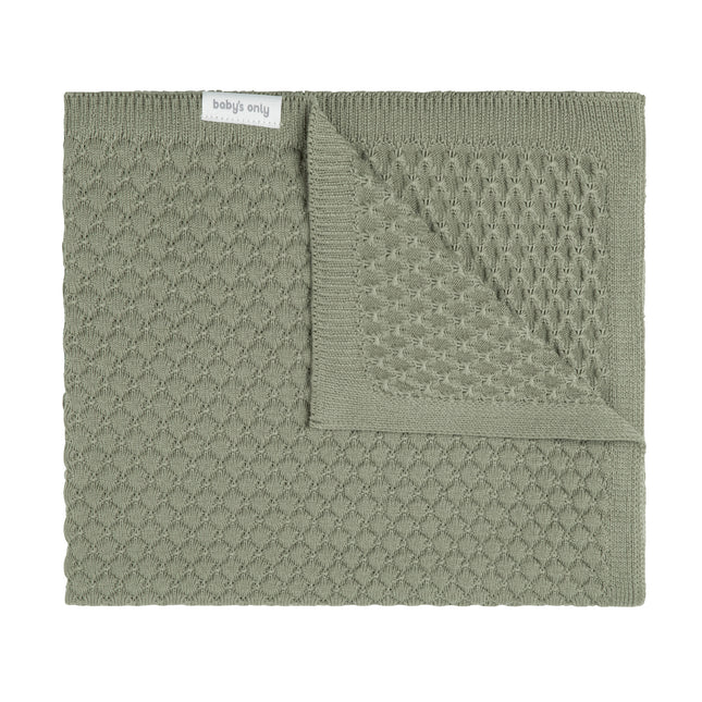 Baby's Only Wiegdeken Sky-Chunky Urban Green