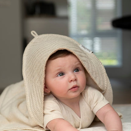 Baby's Only Badcape Baby Grace Warm Linen 75X85cm