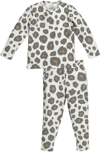 Meyco Baby Pyjama Panter Neutral 100% Katoen