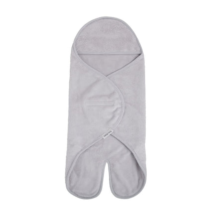 Baby's Only Wikkeldeken Baby Cozy Dusty Grey met Voetjes