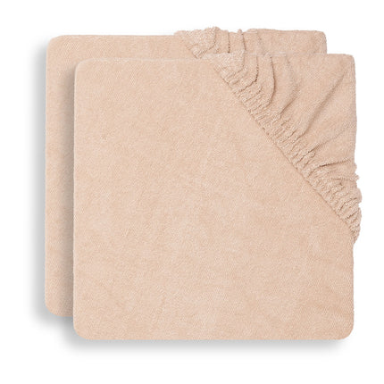 Jollein Aankleedkussenhoes Badstof Pale Pink 75x85cm 2st