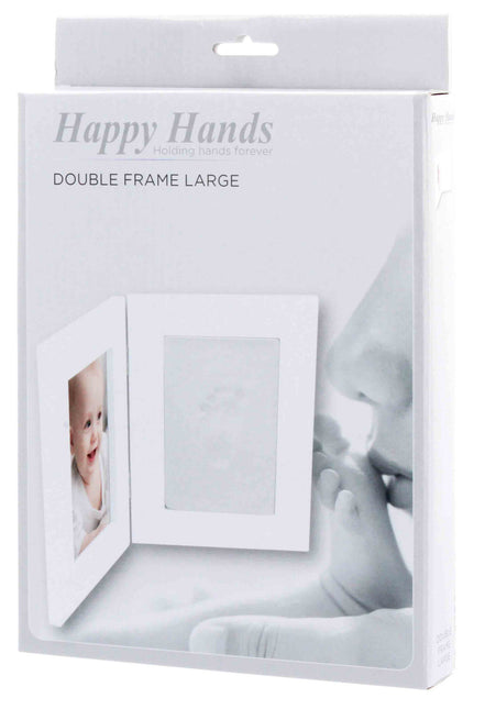 Dooky Happy Hands Double Frame White Happy Hands