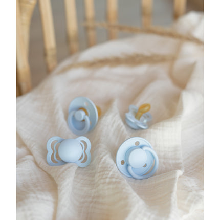 BIBS Speen Maat 1 Testpakket Baby Blue