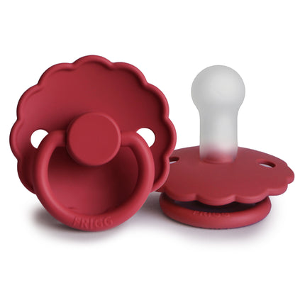 Frigg Speen Maat 2 Daisy Scarlet Silicone