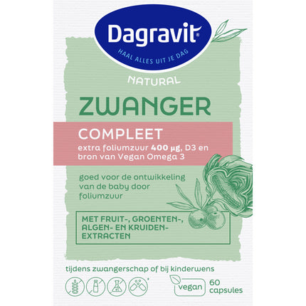 Dagravit Zwangerschapsvitamines 60 Capsules