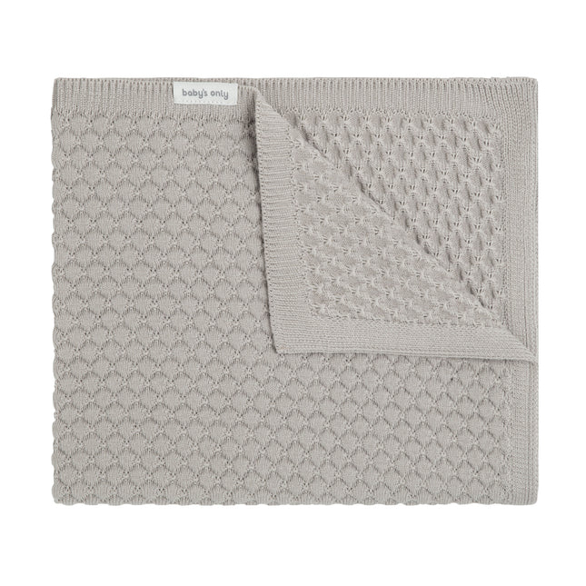 Baby's Only Wiegdeken Sky-Chunky Urban Taupe