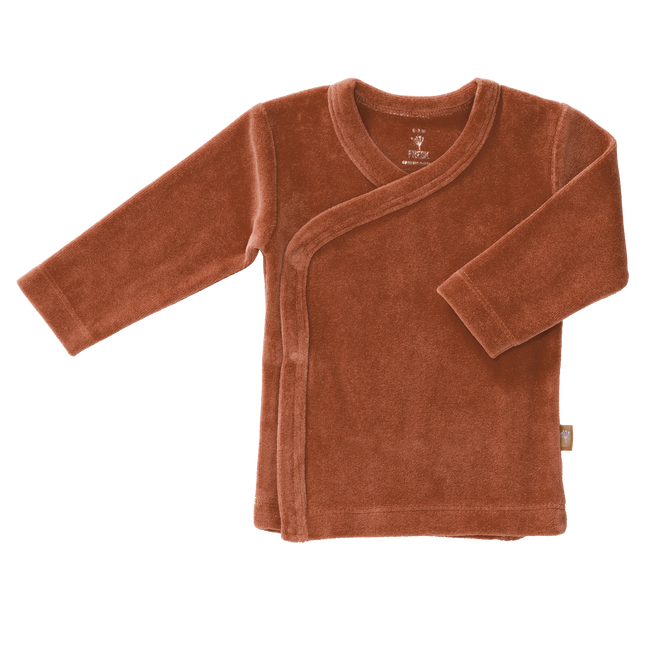 Fresk Baby Vestje Velours Copper