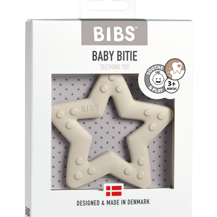 BIBS Bijtspeeltje Ster Ivory