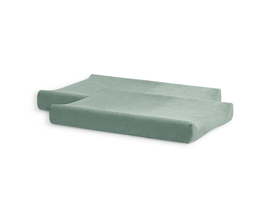 Jollein Aankleedkussenhoes Badstof Ash Green 75x85cm 2st