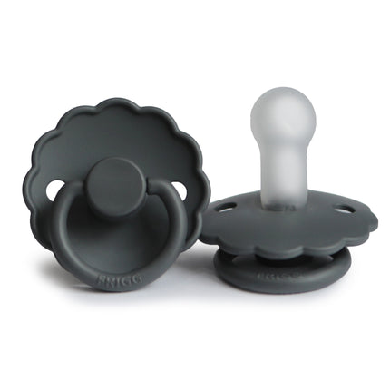 Frigg Speen Maat 2 Daisy Graphite Silicone