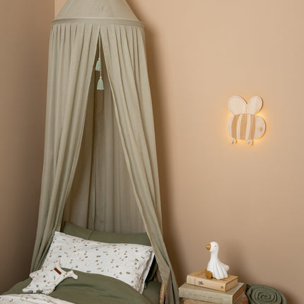 Little Dutch Wandlamp Babykamer Bee Hout