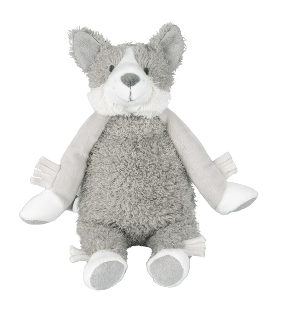 Happy Horse Knuffel Husky Hunter Grijs 30cm