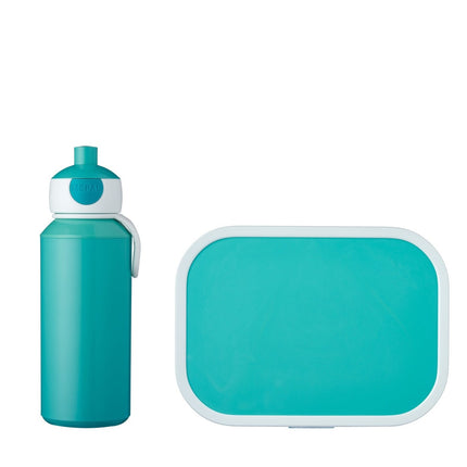 Mepal Lunchset Campus Drinkfles+Lunchbox Turquoise