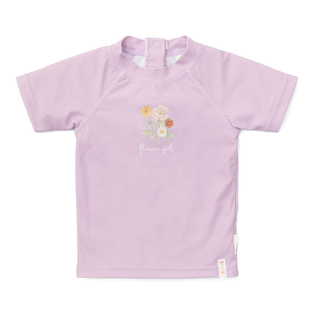 Little Dutch Zwemshirt Kind Korte Mouwen Mauve