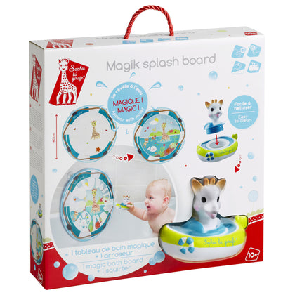 Sophie de Giraf Badspeelgoed Magik Splash Bord