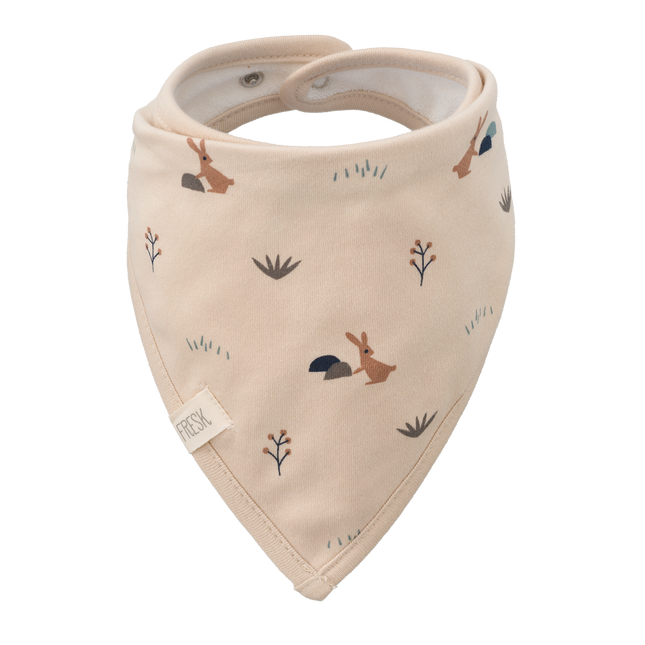 Fresk Bib Rabbit Bandana Sandshell