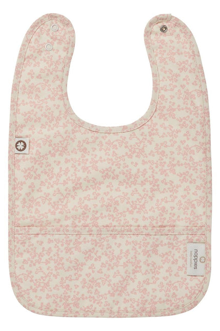 Noppies Bib Botanically Coated Misty Rose