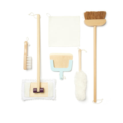 Kid's Concept Houten Speelgoed Schoonmaak Set