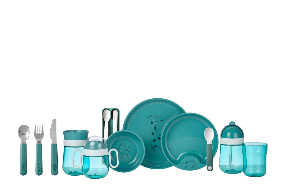 Mepal Kinderservies Set Mio 3 delig Deep Turquoise