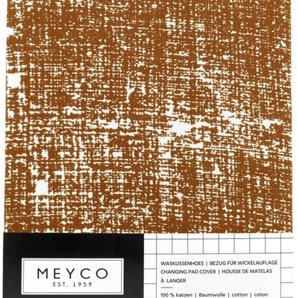 Meyco Aankleedkussenhoes Fine Lines Camel