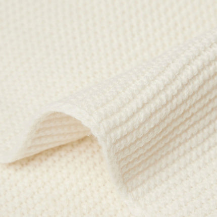 Jollein Wiegdeken Basic Knit Ivory 75x100cm