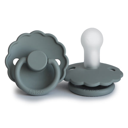 Frigg Speen Maat 2 Daisy French Gray Silicone