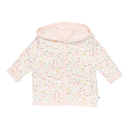 Little Dutch Babyjasje Omkeerbaar Flowers& Butterflies Pink