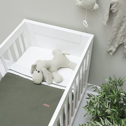 Baby's Only Ledikantdeken Soft Classic Stonegreen