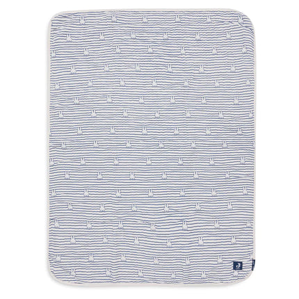 Jollein Wiegdeken Miffy Stripe Navy 75X100cm