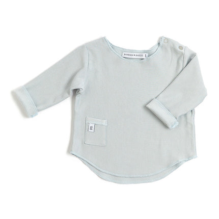 Bamboom Baby Shirt Lange Mouw Licht Blauw