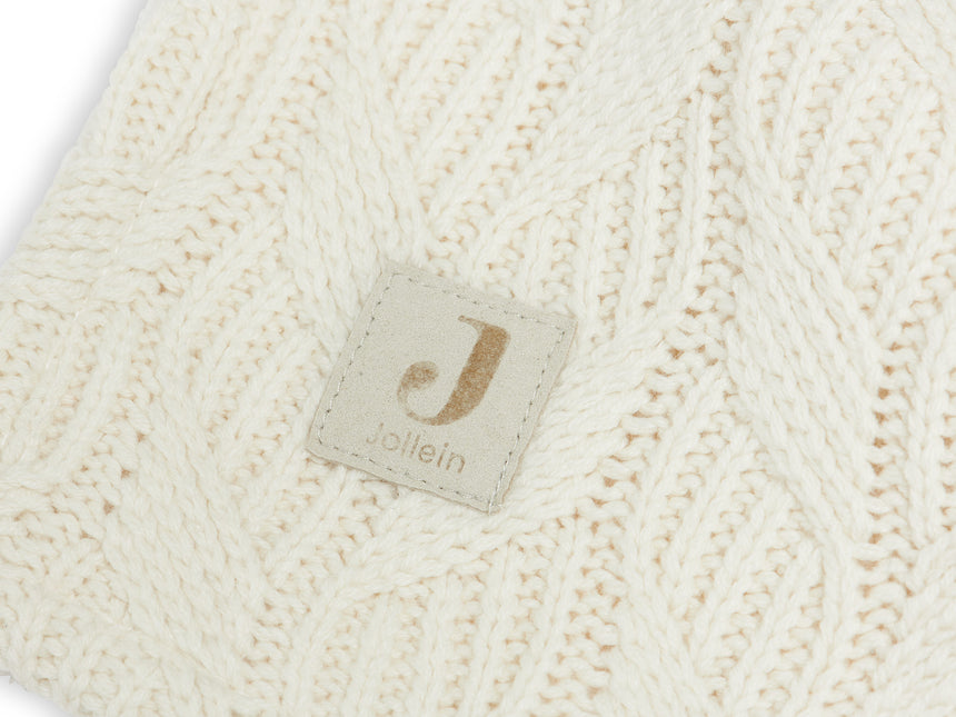 Jollein Aankleedkussenhoes Spring Knit Ivory 75x85cm