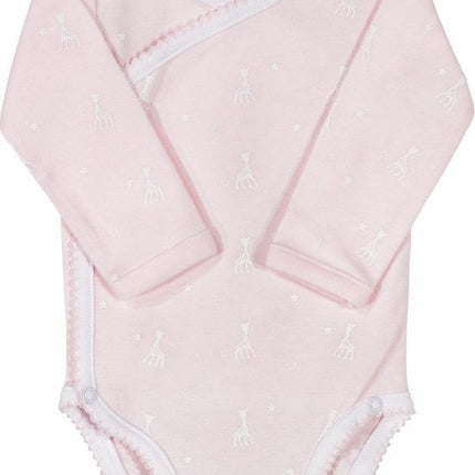 Sophie de Giraf Romper Overslag Romper Roze