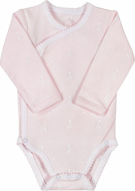 Sophie de Giraf Romper Overslag Romper Roze