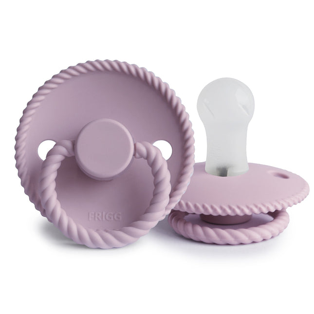 Frigg Speen Maat 1 Rope Soft Lilac Silicone