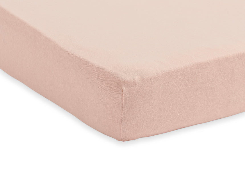 Jollein Hoeslaken Jersey Pale Pink 60x120cm 2st