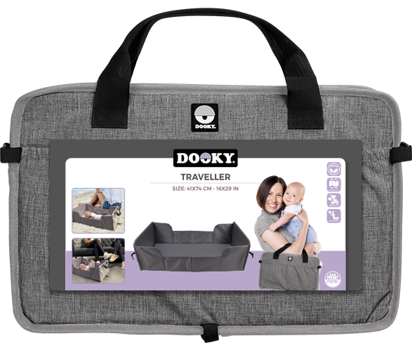 Dooky Campingbedje Baby Grey Melange