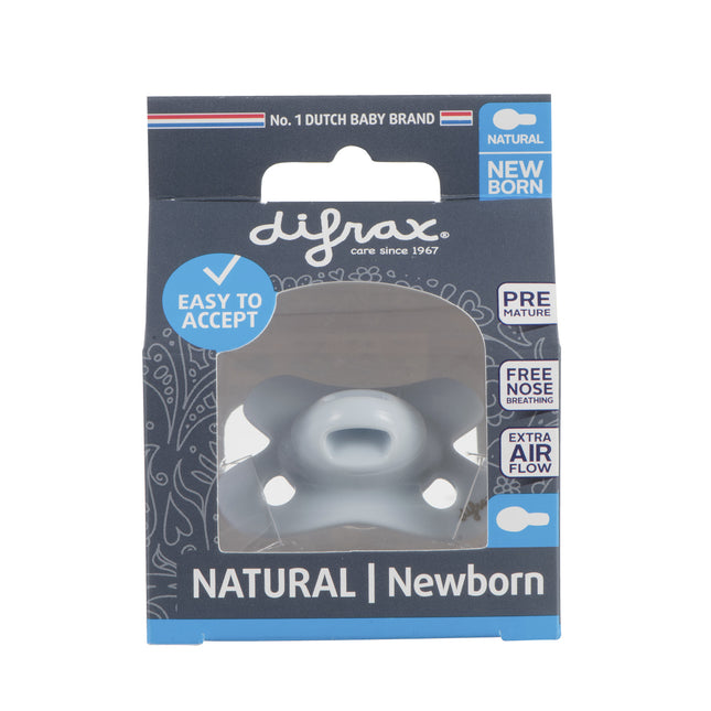 Smoczek Difrax -2+2 Uni Naturel Ice Blue