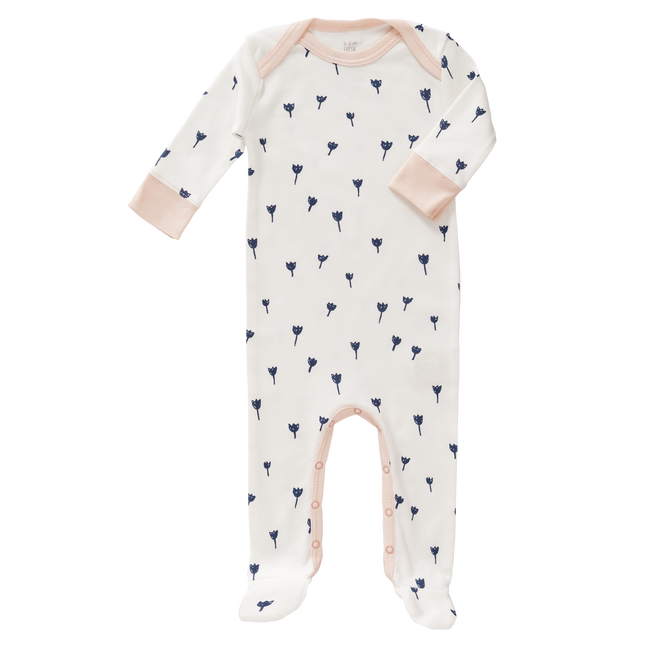 Fresk Baby Pyjama Met Voet Tulip Indigo Blue