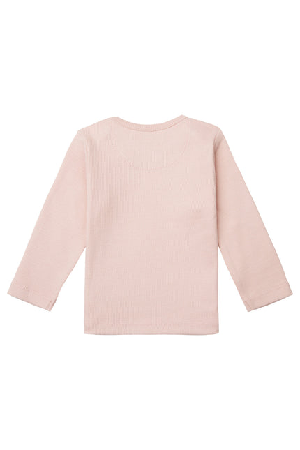 Noppies Baby Shirt Lange Mouwen Rib Natal Rose Smoke