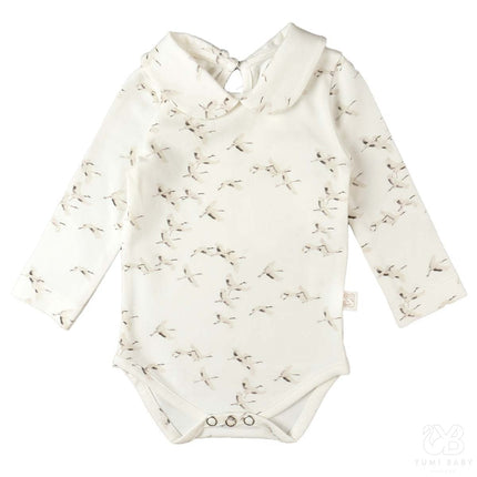 Yumi Baby Romper Met Kraag Cranebirds