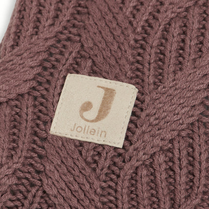 Jollein Aankleedkussenhoes Spring Knit Chestnut 75x85cm