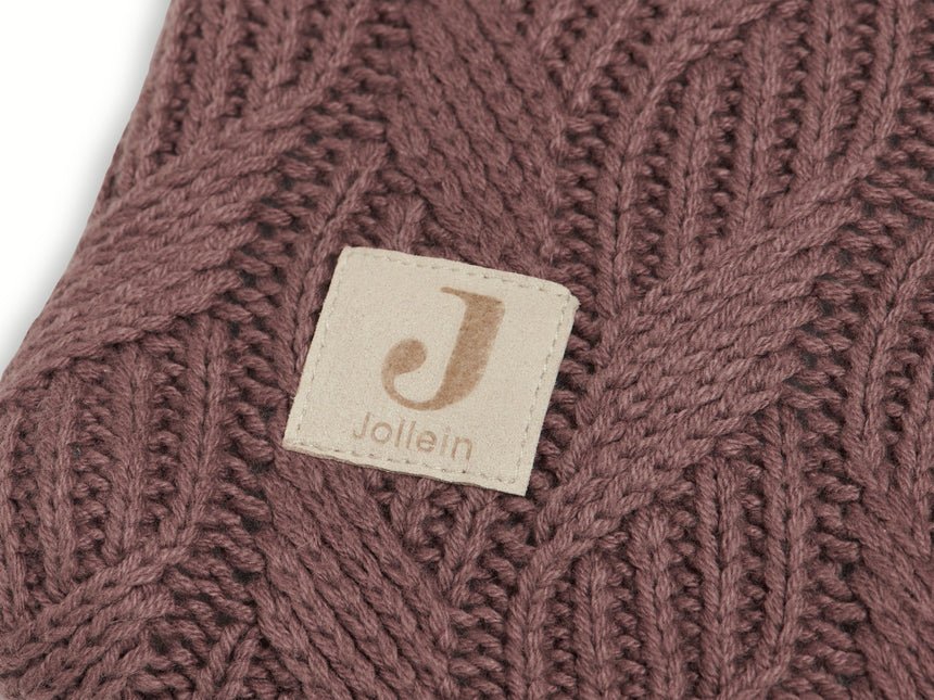 Jollein Aankleedkussenhoes Spring Knit Chestnut 75x85cm