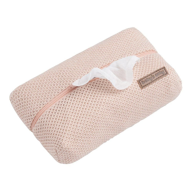 Pokrowiec na chusteczki dla niemowląt Baby's Only Classic Blush