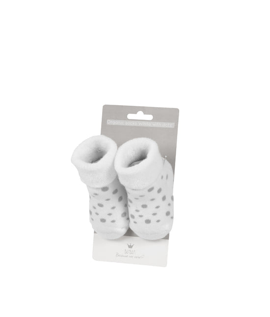 BamBam Babysokjes Sokken Met Dots Wit