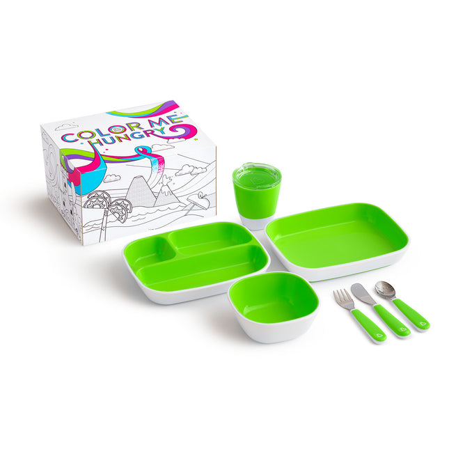 Munchkin Kinderservies Color Me Hungry Green