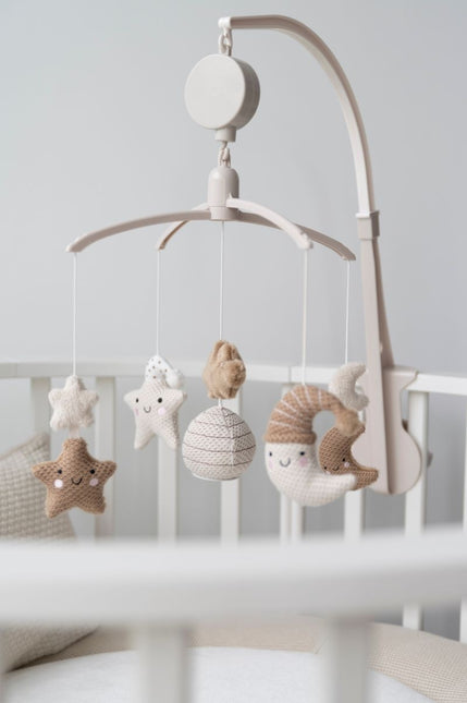 Baby's Only Muziekmobiel Heaven Clay/Warm Linen