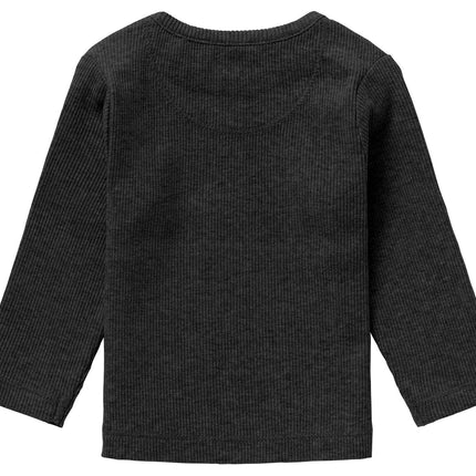 Noppies Baby Shirt Natal Dark Grey Melange