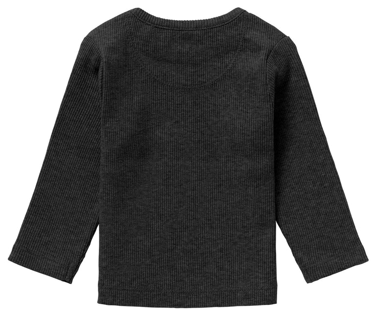 Noppies Baby Shirt Natal Dark Grey Melange